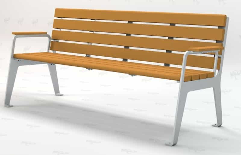 4' Plaza Bench